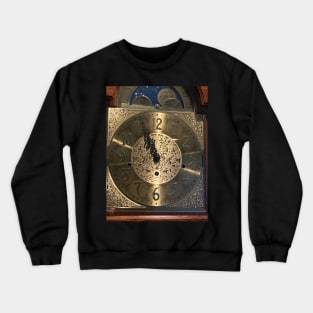 Clock Face Crewneck Sweatshirt